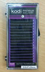 Curved Eyelashes D 0.07 (16 rows: 10мм), Purple Package