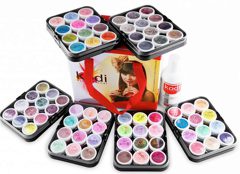 Colored Acrylics Kit in Suitcase