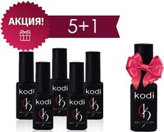 Gel Polish Set 5 plus 1 7-8 мл