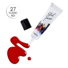 Gel Paint №27 Classic Red 10г