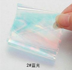 Broken Glass Blue Light #2