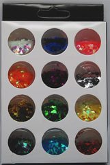 Mica Flakes Set Multicolored 12 шт