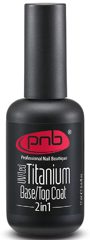 UV/LED Titanium Base/Top Coat 2in1 17 мл