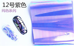 Broken Glass Purple #12