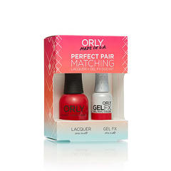 Set Gel-Polish і Lacquer Haute Red 9 мл/18 мл