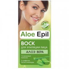 Facial Wax Strips 12 шт