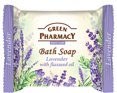 Bath Soap Lavender With Flaxseed Oil 100 г