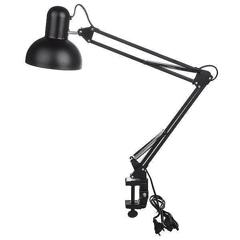 Manicure Table Lamp With Fastening Black