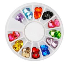 Multy Color Heart-Stones Carousel (26 шт)
