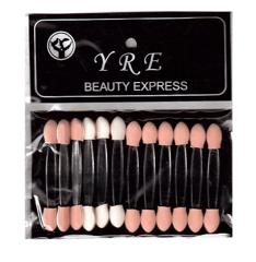 Double-sided Plastic Cosmetic Applicators (12 шт)