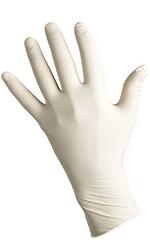 White Latex Gloves L 100 шт