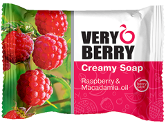 Creamy Soap Raspberry & Macadamia O|il 100 г