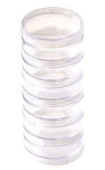 Clear Folded Jars 10 in 1
