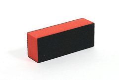 Block Buffer Orange in Black 60/100 грит