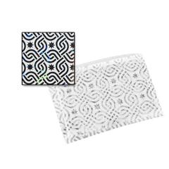 Stencil foil №11 Decorated large diamonds