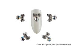 Brooch №4 Stone bow