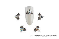 Brooch №3 Stone drop