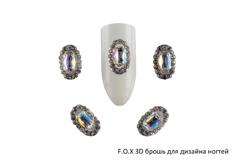 Brooch №5 Stone placer