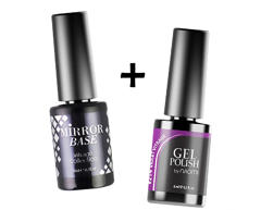 Акція! Купи базу для гель-лаку Naomi Vitrage Mirror Base та отримай гель-лак Naomi Vitrage у подарунок!