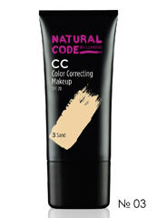 NC CC MakeUp SPF 20 Cream CC Toning №3 Sand, 25ml