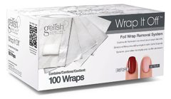 Gelish Wrap It Off 100 шт