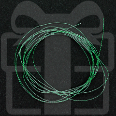 ПОДАРУНОК! Thread for Design Green 1 м
