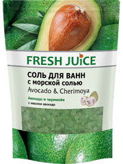 Сіль для ванни Avocado & Cherimoya дой-пак 500 мл