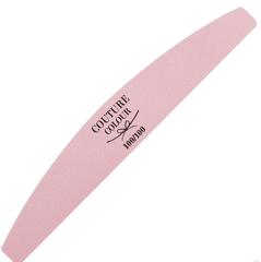 Nail File Half Moon Pink 100/100 грит