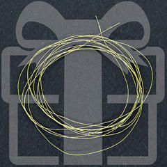 ПОДАРУНОК! Thread for Design Bronze Gold1 м