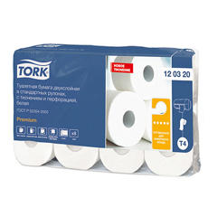 Toilet Paper T4 Premium 8 рулонів