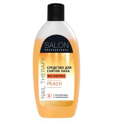 Acetone Free Nail Polish Remover Peach 200 мл