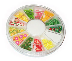 Nail Art Fimo Fruits