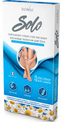 Solo Body Wax Strips Chamomile 12 шт