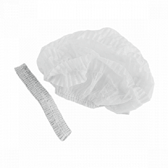 Non-woven Clip Caps White 100 шт