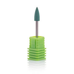 Silicone Nozzle Sharp Cone Green