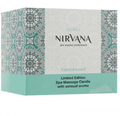Nirvana Sandalwood Spa Massage Candle 50 мл