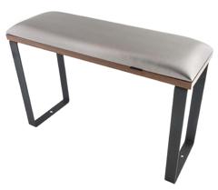 Pedicure Stand Loft Black Legs Graphite