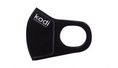 Двошарова чорна маска з неопрену з логотипом Kodi Professional