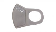 Двошарова сіра маска з неопрену з логотипом Kodi Professional