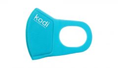 Двошарова блакитна маска з неопрену без клапана з логотипом Kodi Professional