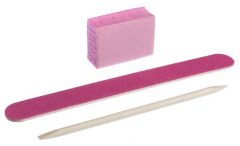 Manicure Set Pink 120/120