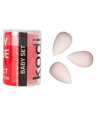 Набір міні-спонжів для нанесення макіяжу Baby Set 3 шт