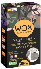 Original Wax Strips Face & Bikini 40 шт