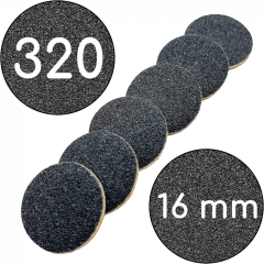 Replaceable Abrasives 16 мм 320 грит 50 шт
