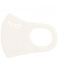 Двошарова біла маска з неопрену без клапана з логотипом Kodi Professional