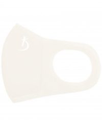 Двошарова біла маска з неопрену без клапана з логотипом