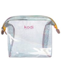 Косметичка прозора із шиммером