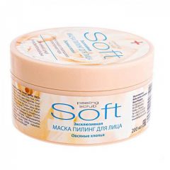 Soft Маска-пілінг для обличчя Вівсяні пластівці 200 мл