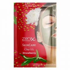 Маска для обличчя глиняна (полуничний) 12 шт х 20 г