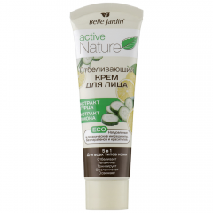 Active Nature Eco Whitening Face Cream with Cucumber and Lemon Extracts 85 мл